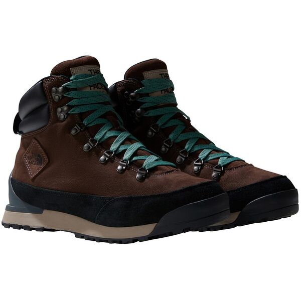 Ορειβατικά παπούτσια The North Face Back-To-Berkeley IV Leather Wp - καφέ/μαύρο