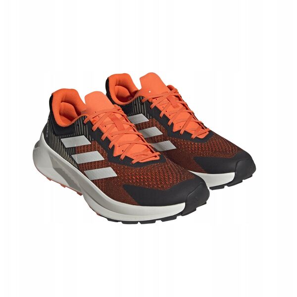 Ανδρικά παπούτσια για τρέξιμο Adidas TERREX Soulstride Flow - μαύρο/λευκό/πορτοκαλί