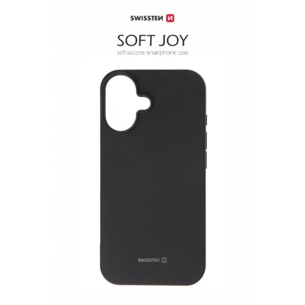 Θήκη Soft Joy για Apple iPhone 16e - Μαύρο
