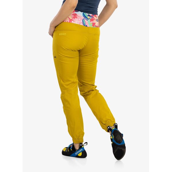 Spodnie wspinaczkowe damskie Ocun Sansa Pants - yellow antique rozmiar: s