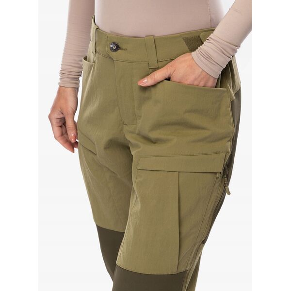 Spodnie trekkingowe damskie Helly Hansen Verglas Tur Pant 2.0 - terrain green rozmiar: m