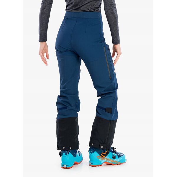 Spodnie skiturowe damskie Fjallraven Bergtagen Touring Trousers - blue rozmiar: l