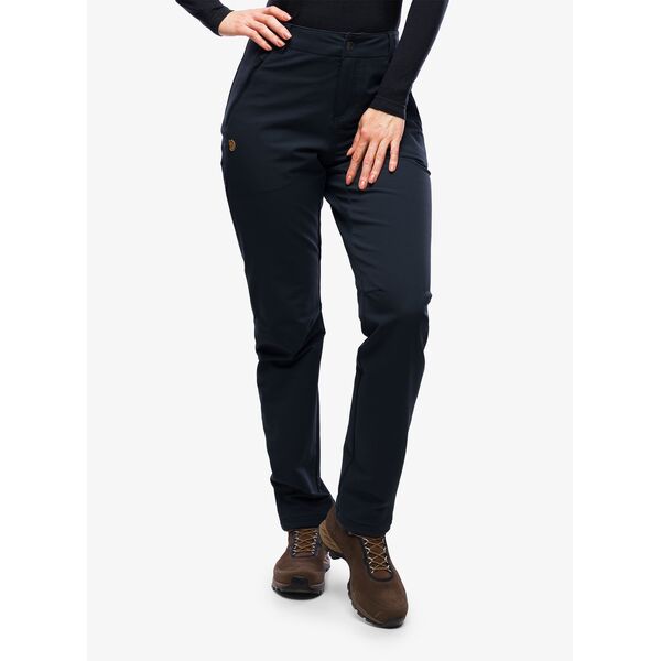 Spodnie damskie Fjallraven Abisko Winter Stretch Trousers W - dark navy rozmiar: s