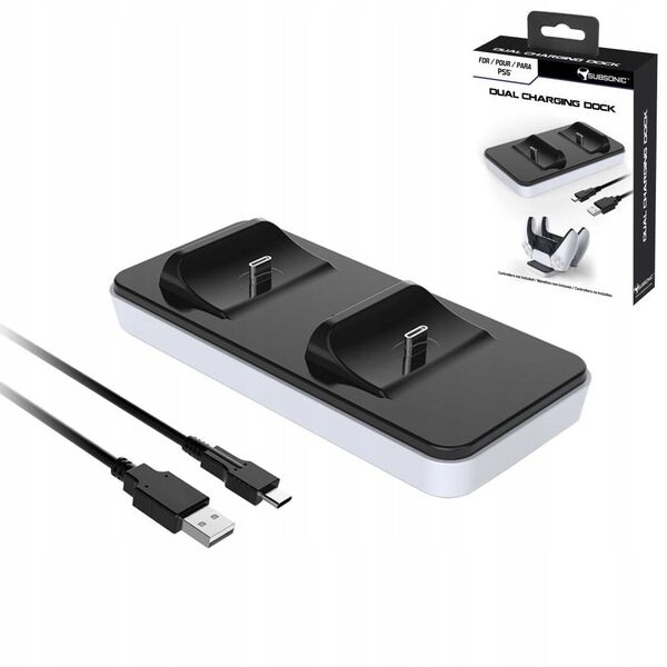 Subsonic Įkrovimo stotelė Subsonic Dual Charging Dock for PS5