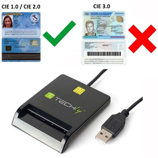 Czytnik kart elektronicznych Smart Card USB-A