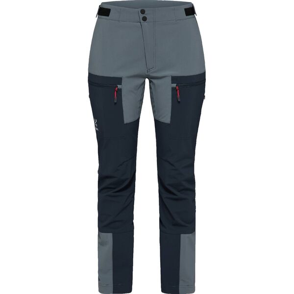 Γυναικείο παντελόνι softshell Haglofs ROC Sight Softshell Pant - s. μπλε/tarn μπλε μέγεθος: s