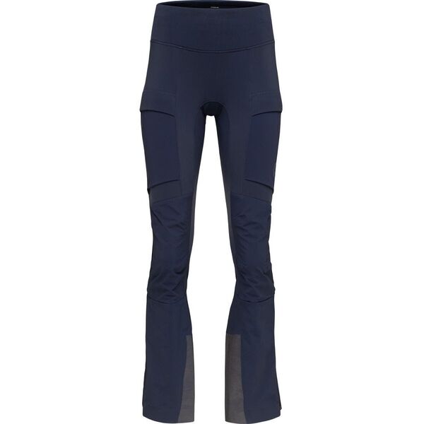 Γυναικείο παντελόνι σκι Norrona Lyngen Equaliser Stretch Tights - indigo μέγεθος: m