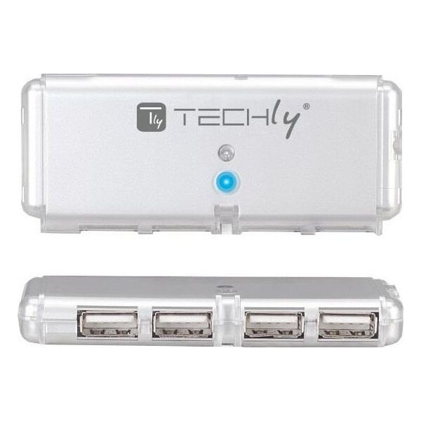 HUB USB Techly 4x USB-A 2.0 (IUSB2-HUB599TY)
