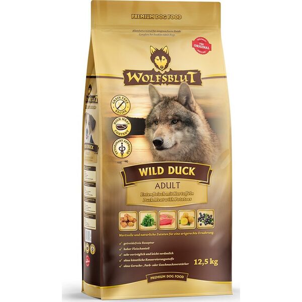 Wolfsblut Wolfsblut Dog Wild Duck kaczka i ziemniaki 12,5kg
