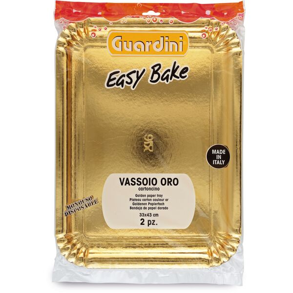 Χρυσό σετ χαρτιού ψησίματος 2 τεμ. Easy Bake 33 x 43 cm 8006043010220