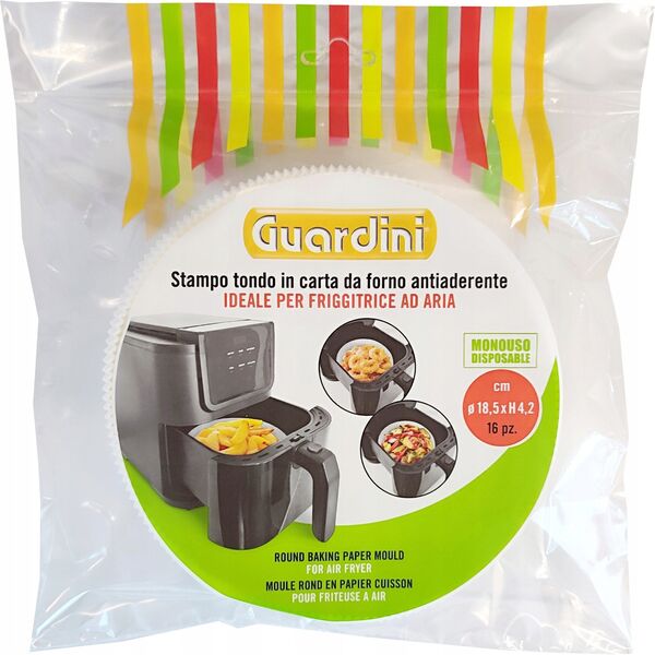 Στρογγυλό χαρτί φόρμας 16 τεμ. Air Fryer O18 5x4 2cm 8006043022407