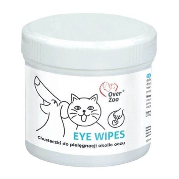 Over Zoo Eye Wipes Chusteczki do pielęgnacji okolic oczu 130 szt.