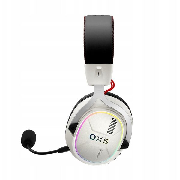 OXS Słuchawki Dual Mode: Wirelles&BT+Wired Storm G2 pearl white