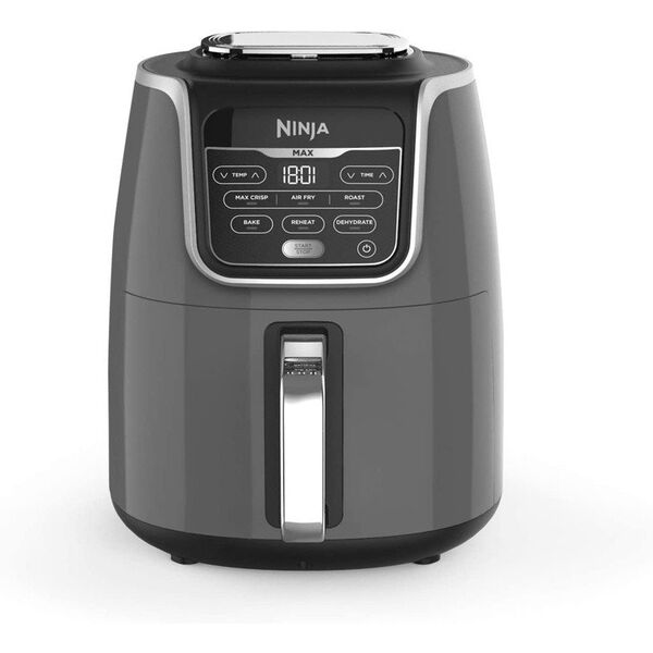 Karšto oro gruzdintuvė Ninja AF160, 1750 W, 5.2 L, pilkos spalvos