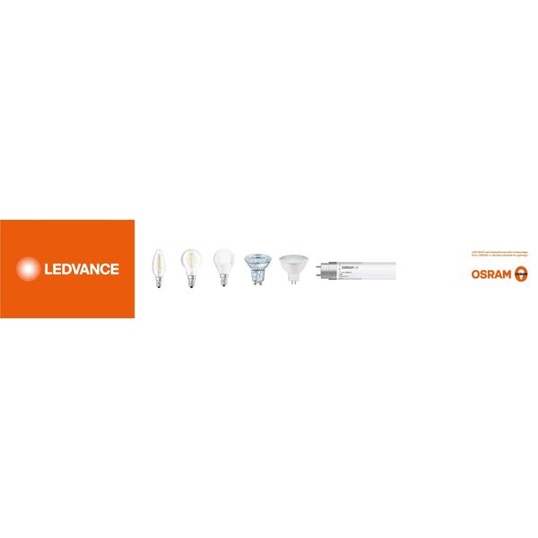 LED spotlight OSRAM LUX, IP65, 30W, 4000K, 2700lm, black