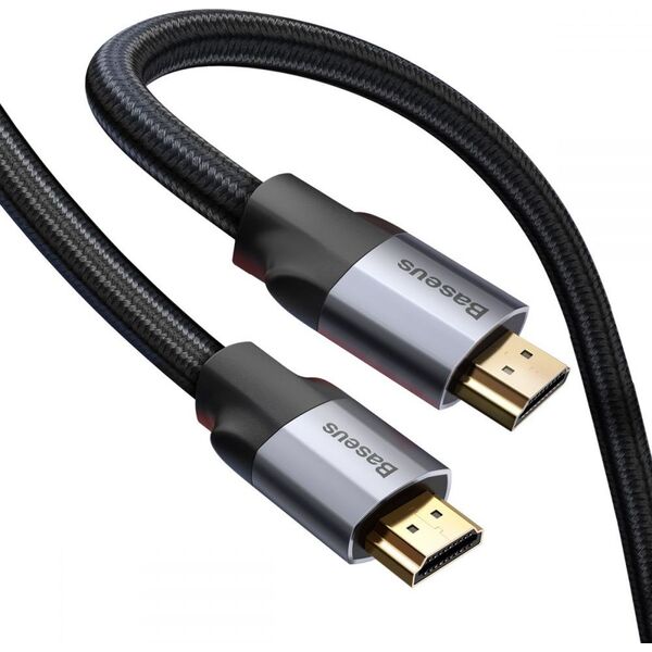 Kabel Baseus HDMI - HDMI 3m szary (CAKSX-D0G)