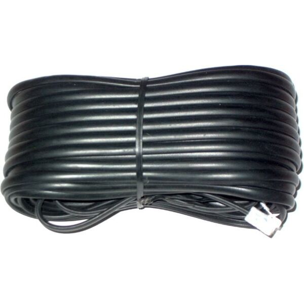 Kabel telefoniczny prosty 2m Czarny (TEL0033A-2)