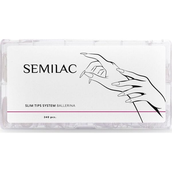 SEMILAC Slim Tips System Ballerina 240 szt.