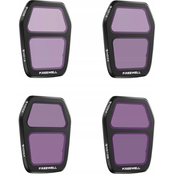 Zestaw 4 filtrów Split ND Freewell do DJI Air 3S