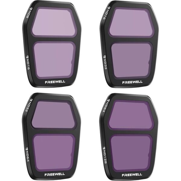Zestaw 4 filtrów Split ND Freewell do DJI Air 3S