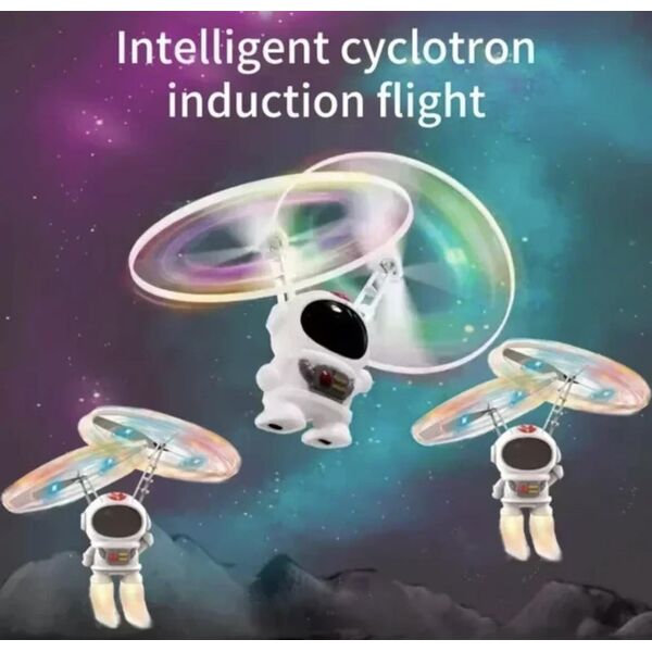 ND32_B16F2 B16F2 LAMPKA PROJEKTOR LEWITUJACY ASTRONAUTA MUZYKA
