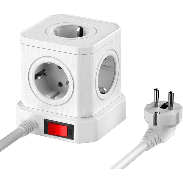 NEWELL NL4387 Kostka zasilająca GaN Power Cube 9w1 biała