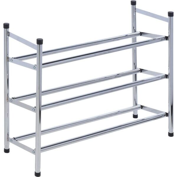 Storage Solutions Regał szafka organizer stojak na buty 3 poziomy uniwersalny