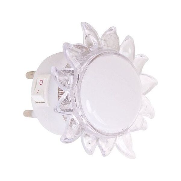 Lampka wtykowa do gniazdka STRUHM Lampka wtykowa do gniazdka kontaktu SŁOŃCE 0,4W LED