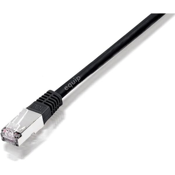 Equip RJ-45/RJ-45 kat.5e F/UTP Czarny 20m (625459)