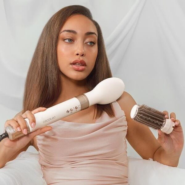 Cecotec Bamba CeramicCare 14in1 AirGlam Champagne Wielofunkcyjna lokówka do włosów