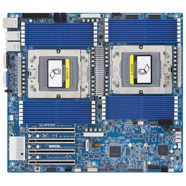 Gigabyte Mainboard MZ73-LM2 (Rev. 3.x) AMD EPYC E-ATX Dual Sockel SP5 retail