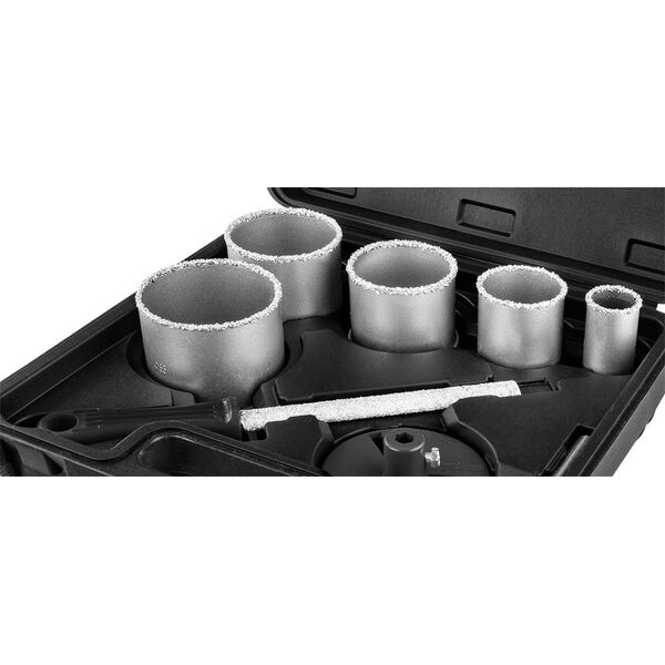 Otwornice wolframowe 32-83 mm, zestaw 8 szt.