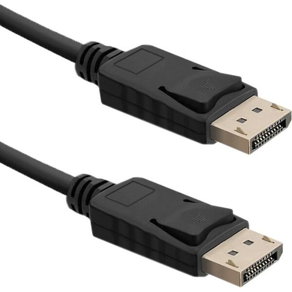 Kabel Qoltec DisplayPort - DisplayPort 2m czarny (50587)