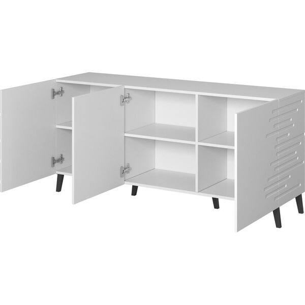 Cama Meble Komoda NOVA 155x40x72 biały mat