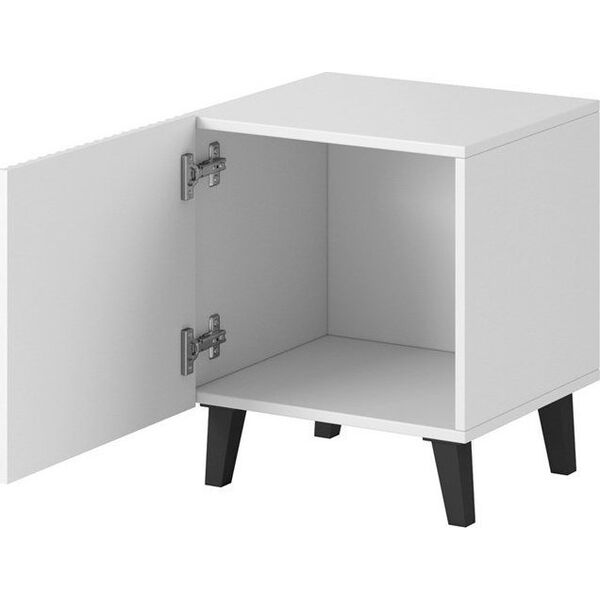 Cama Meble Szafka nocna PAFOS 2szt. 45x40xH.51 biały mat