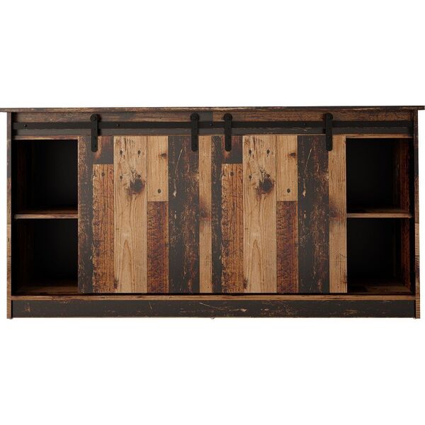 Cama Meble Komoda 160x80x35 GRANERO old wood