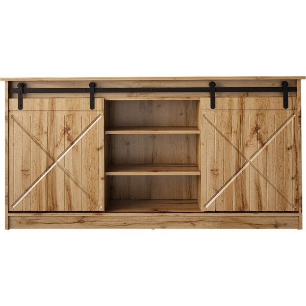 Cama Meble Komoda 160x80x35 GRANERO dąb wotan