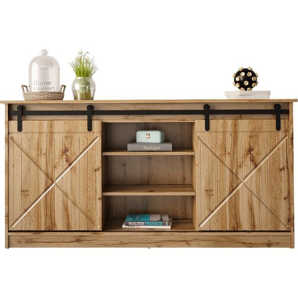 Cama Meble Komoda 160x80x35 GRANERO dąb wotan