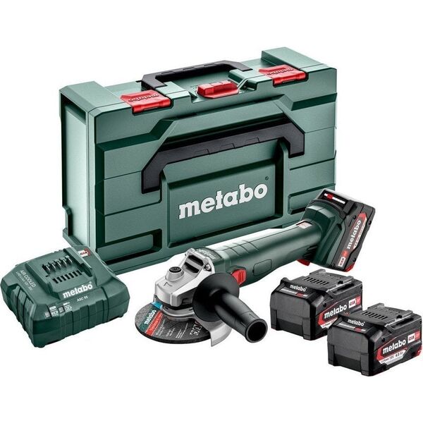 Szlifierka Metabo METABO.SZLIFIERKA KĄT.W 18 L 9-125 QUICK 3x4,0Ah