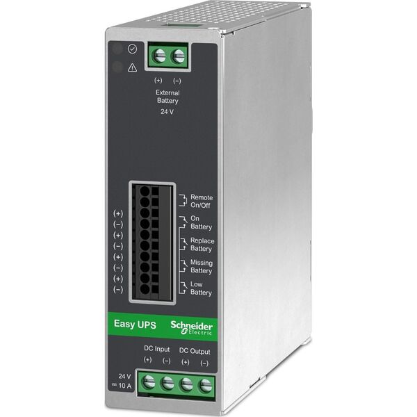 UPS APC APC Din Rail Mount Switch Power Supply Battery Back Up 24V DC 10A