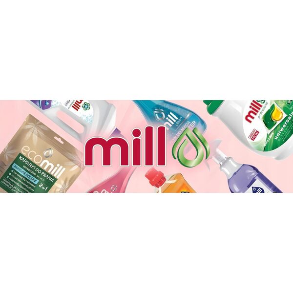 Mill Kapsułki do prania koloru i MILL Duo Professional 70szt