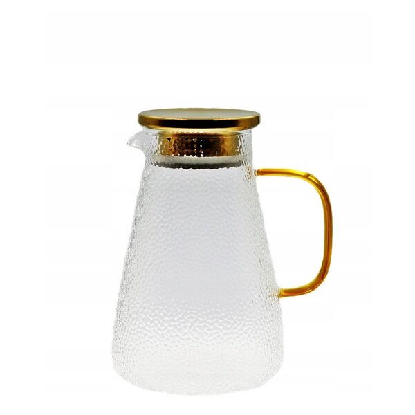 DZBANEK SZKLANY DO WODY SOKU LEMONIADY HERBATY KAWY HOT 1.3L