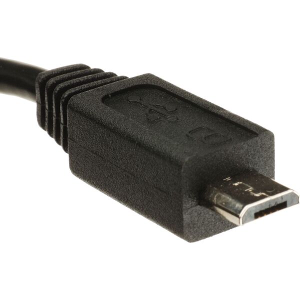 Kabel USB Sharkoon USB-A - microUSB 2 m Czarny (4044951015498)