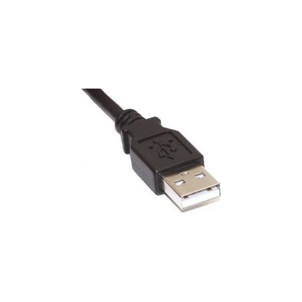 Kabel USB Sharkoon USB-A - microUSB 2 m Czarny (4044951015498)