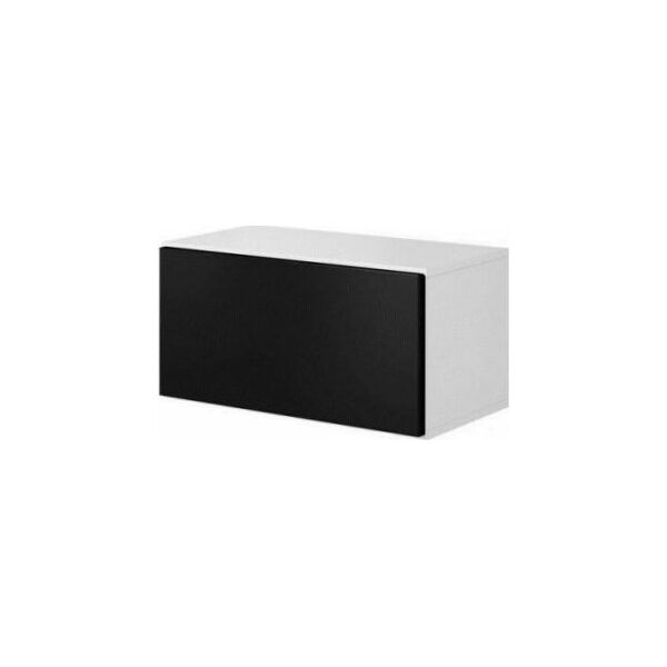 Cama Meble Regał ROCO RO3 75/37/39 biały/ biały/ czarny
