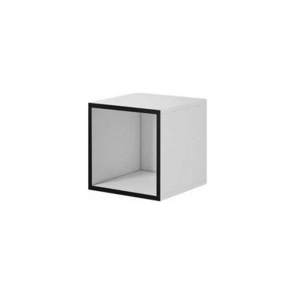 Cama Meble Regał ROCO RO6 37/37/39 biały/ czarny