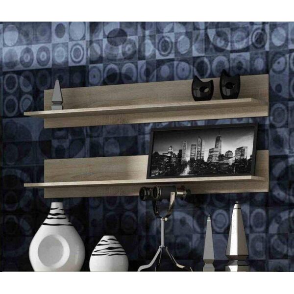Cama Meble Półka 125cm (2szt) SOHO dąb sonoma mat