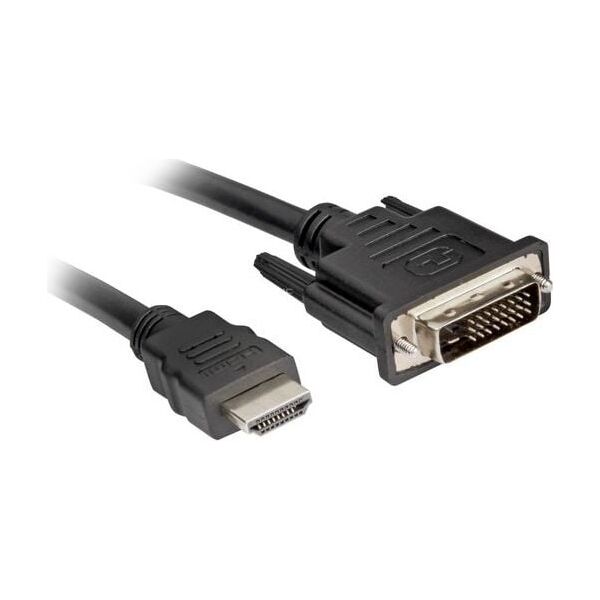 Kabel Sharkoon HDMI - DVI-D 2m czarny (4044951015214)