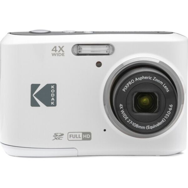 Kodak PIXPRO FZ45, 16 MP, 4608 x 3456 pixels, CMOS, 4x, Full HD, White