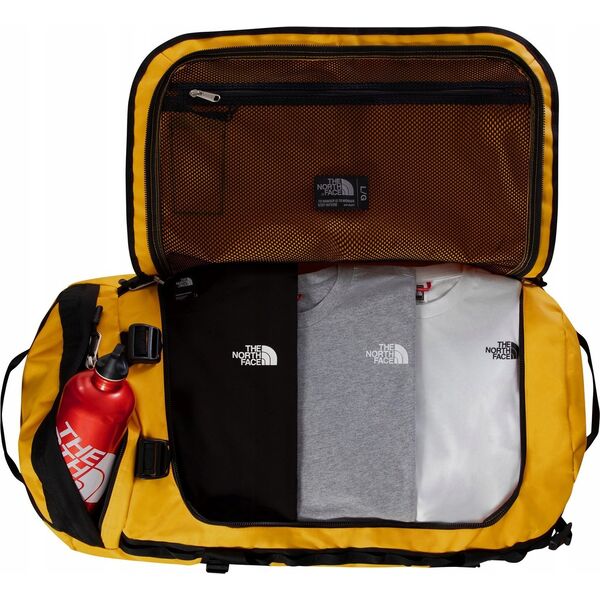 The North Face Torba base camp duffel l-summit gold-tnf black-npf THE NORTH FACE